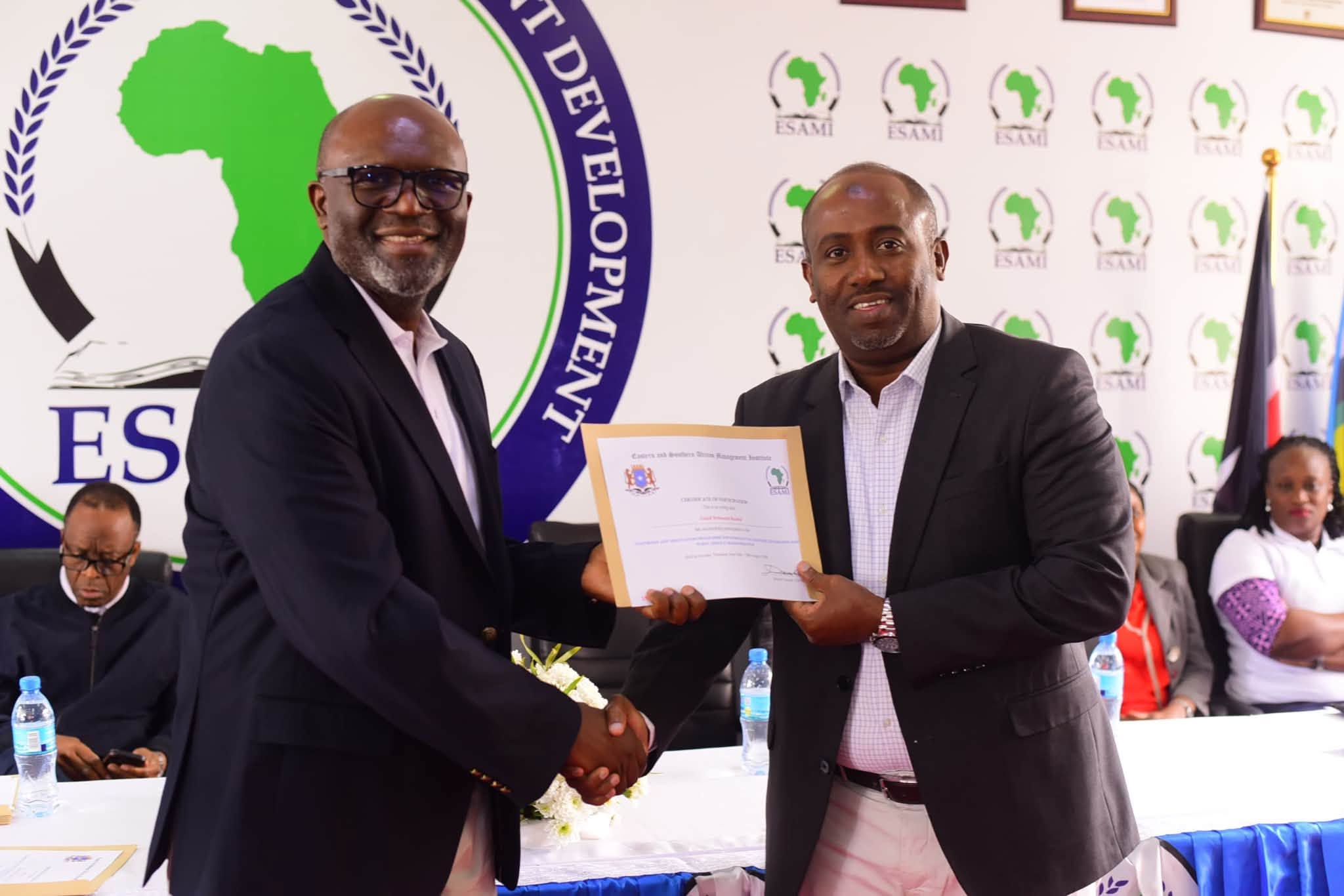 SOBS Secretary General Participates in Leadership and Public Sector Management Training in Tanzania