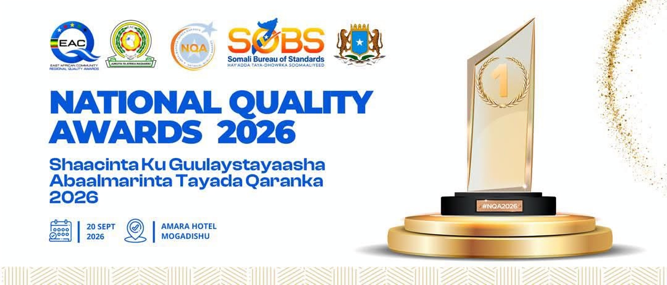 National Quality Awards 2026 — Winners.
